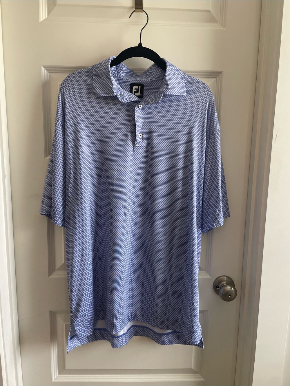 FootJoy Men’s Light Blue Micro-Dot Performance Polo